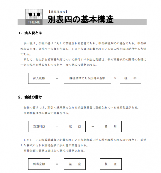 クレアールのテキスト