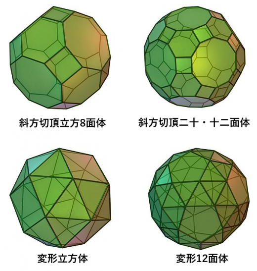 半正多面体残り4つ