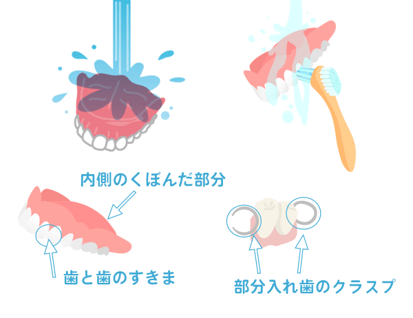 入れ歯の手入れ方法