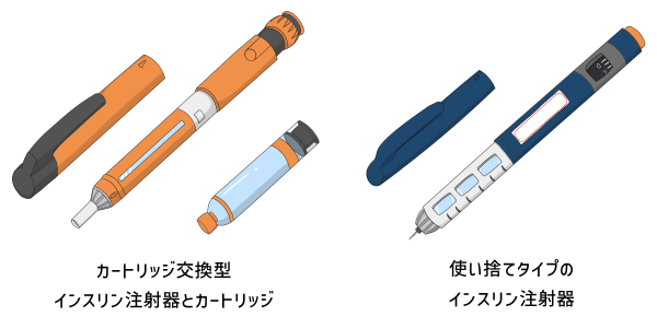 インスリン注射器2種類