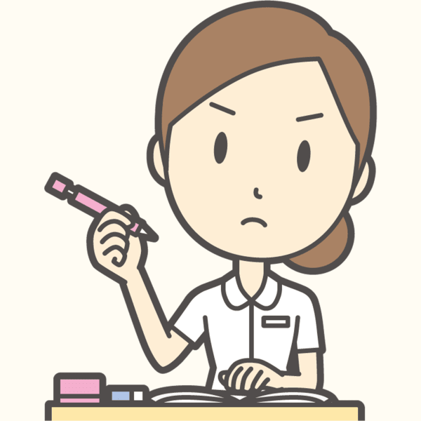 資格勉強をする女性