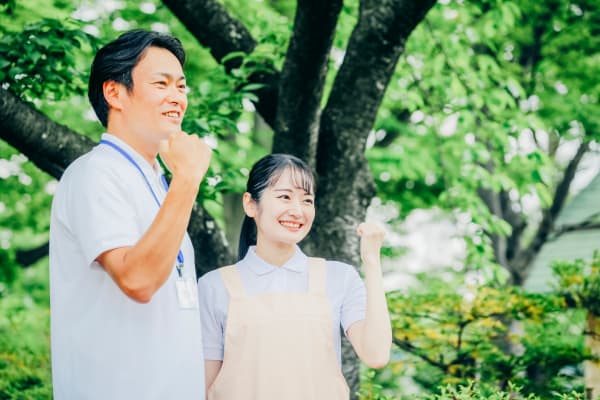 元気な介護士