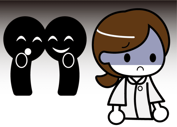 陰口を言う介護職員