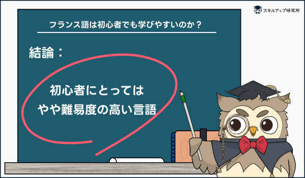 フランス語は初心者でも学びやすいのか