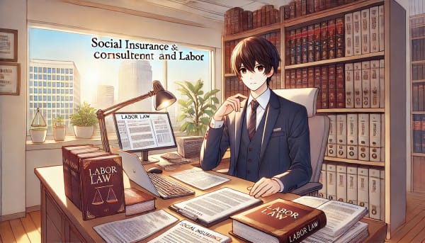仕事をする社労士