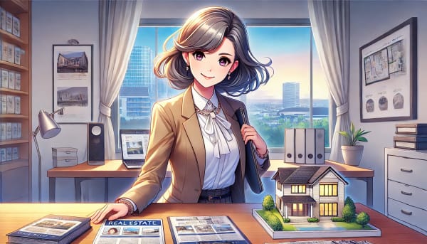 宅建士の女性