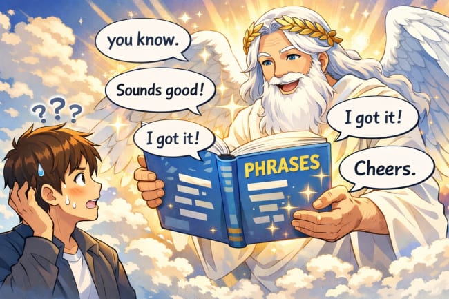 英語日常超頻出フレーズ20選