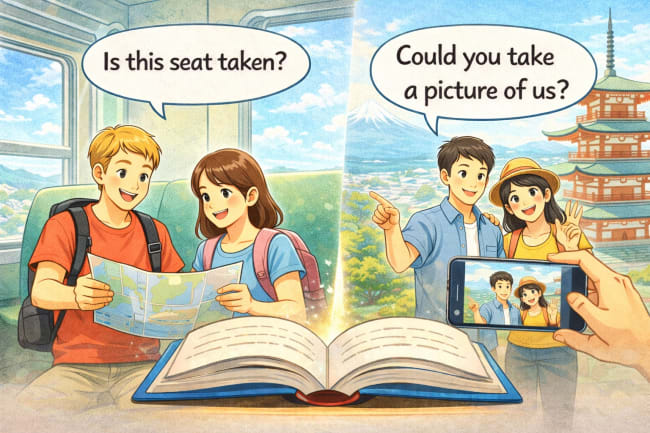 旅行先で使える日常英語フレーズ10選
