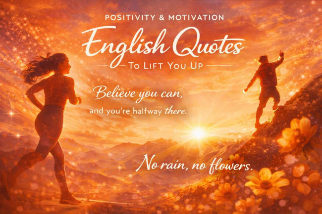 ポジティブな名言を再現するのにぴったりな雰囲気なイラスト