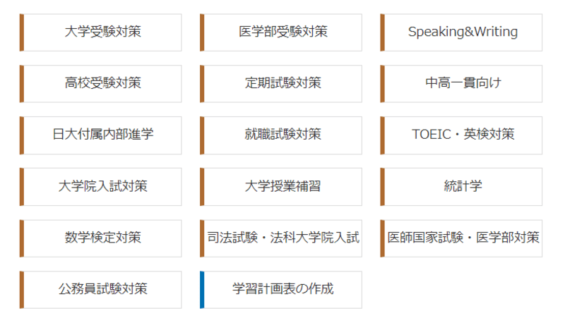 究進塾のコースの画像