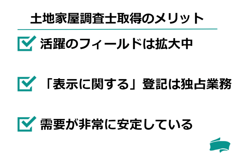 土地家屋調査士取得のメリット