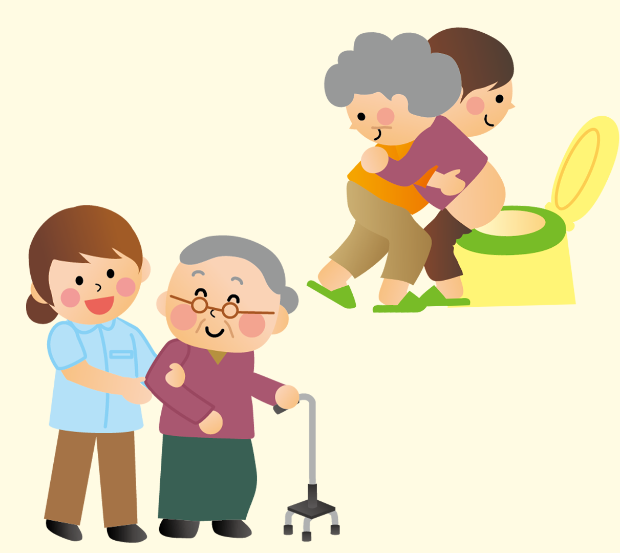 イラストで解説 特別養護老人ホーム 特養 とは 特徴や費用 入所条件まで紹介 サービス付き高齢者向け住宅の学研ココファン