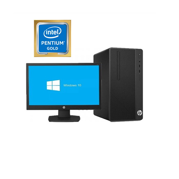 HP 290 G4 - Intel Core i3 - 1TB HDD - 4GB RAM - Windows 10 PRO + 18.5" MONITOR