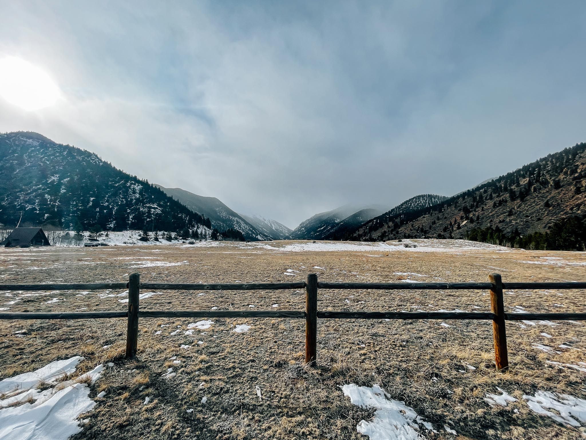 Mountains near Empire, CO
