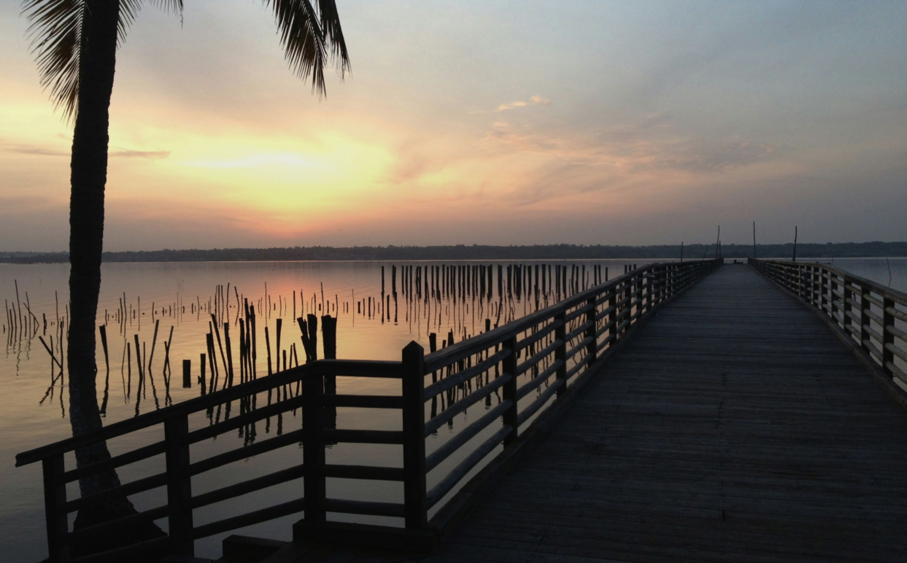 Bénin coucher de soleil
