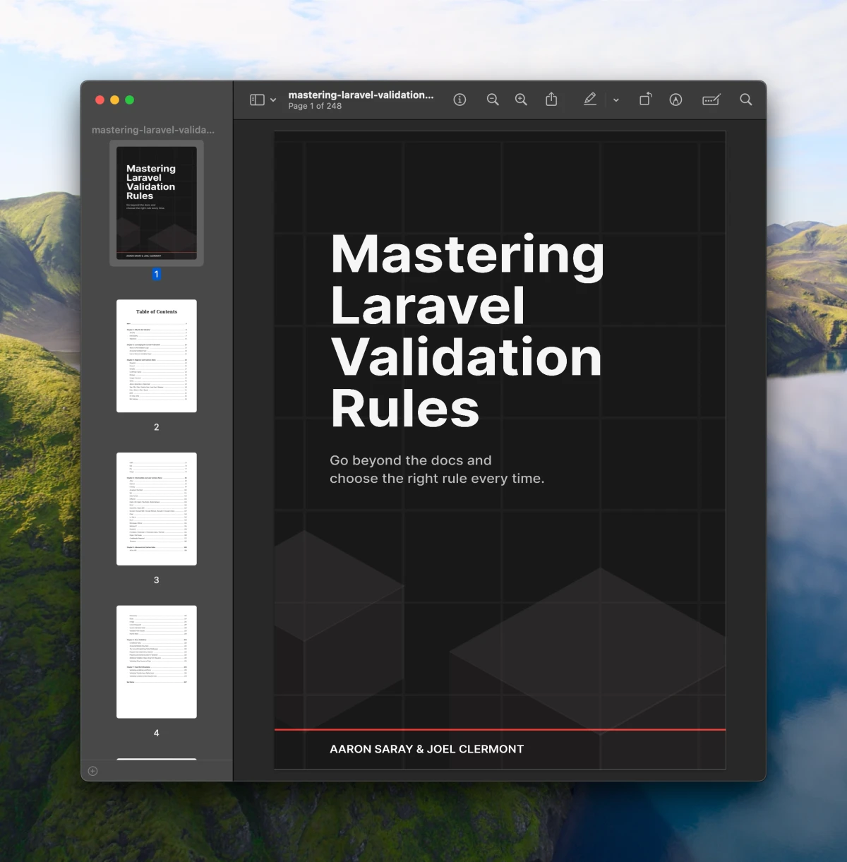 Mastering Laravel Validation Rules by Aaron Saray and Joel Clermont