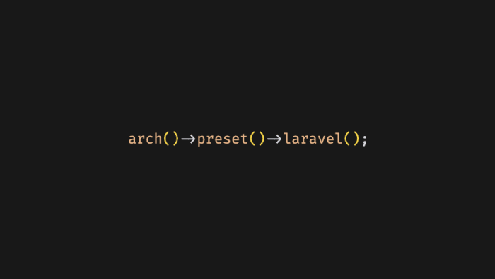 A Guide to Architecture Testing Presets in Pest 3