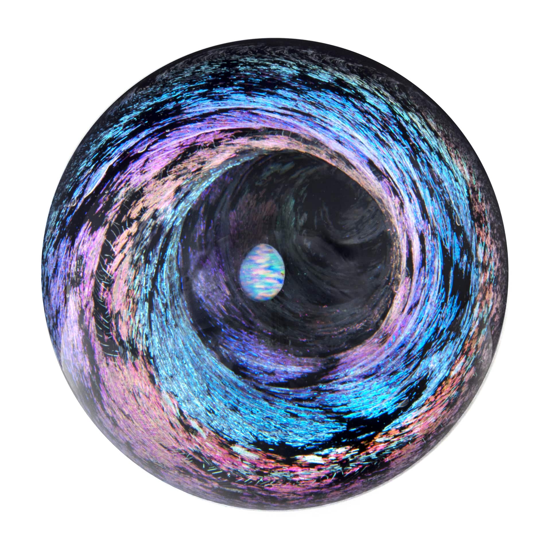 Scott Hronich Glass Sphere Art