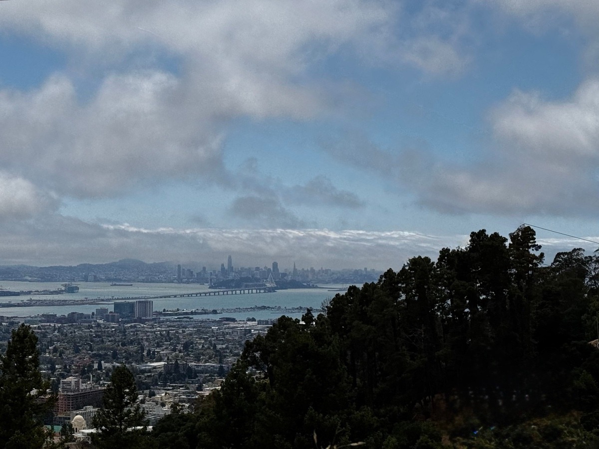 Looking West at San Francisco from Berkeley