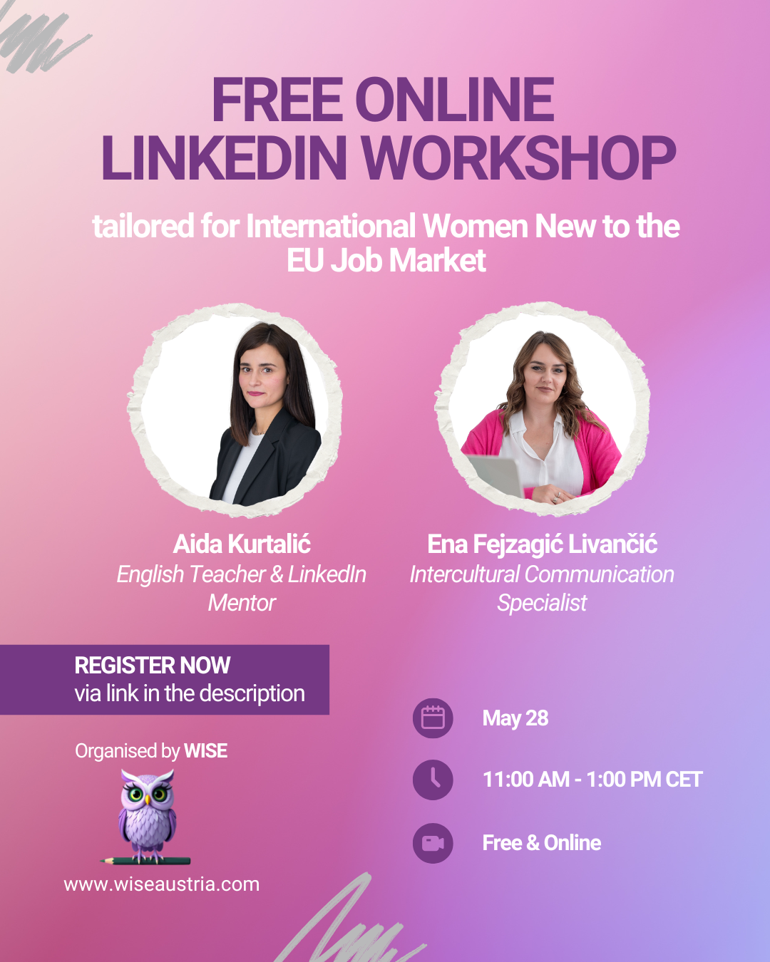 LinkedIn Workshop for International Women New to the EU Job Market