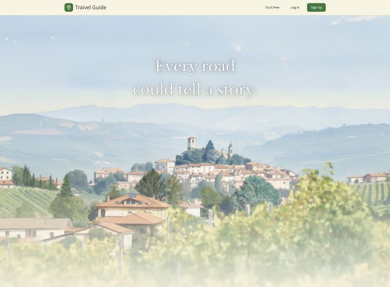Traivel Guide – uncover stories along every road
