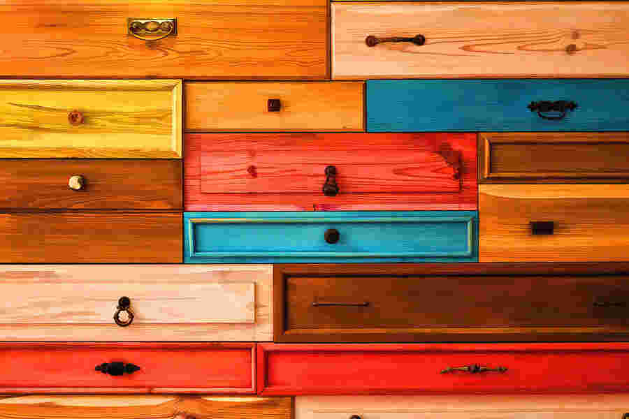 Wooden Drawers