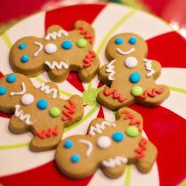 gingerbread man festive