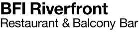 BFI Riverfront Restaurant Balcony Bar Logo