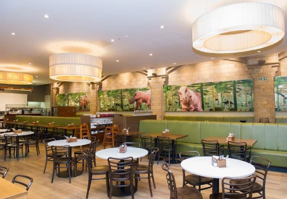 Natural History Museum T. rex Restaurant