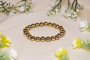 Golden Hematite Bracelet