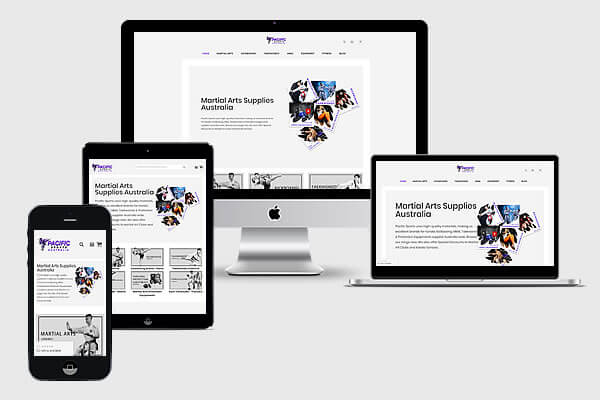 Pacific Sports QLD, Australia e-commerce website development Case Study