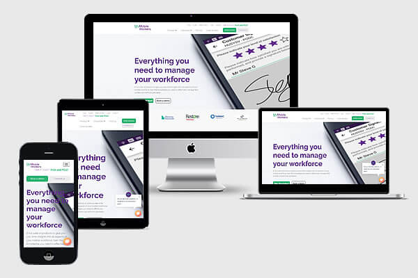 MyMobileWorker, Liverpool, UK Hubspot CMS based website development Case Study