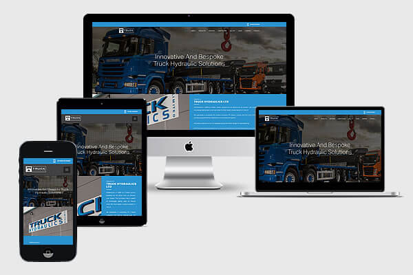 Truck Hydraulics Ltd, Yorkshire, UK Website development Case Study