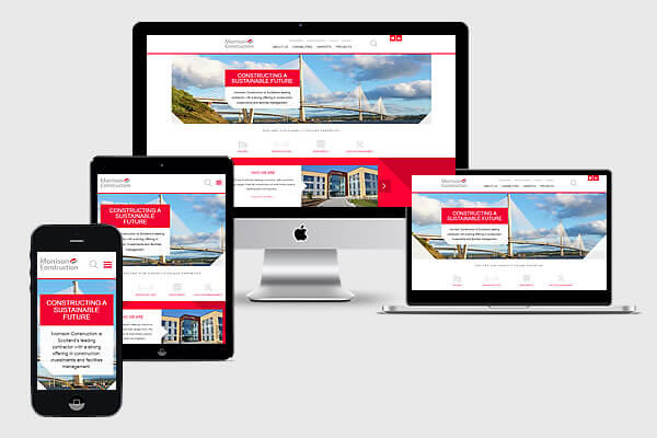 Marrison Construction UK wordpress web development