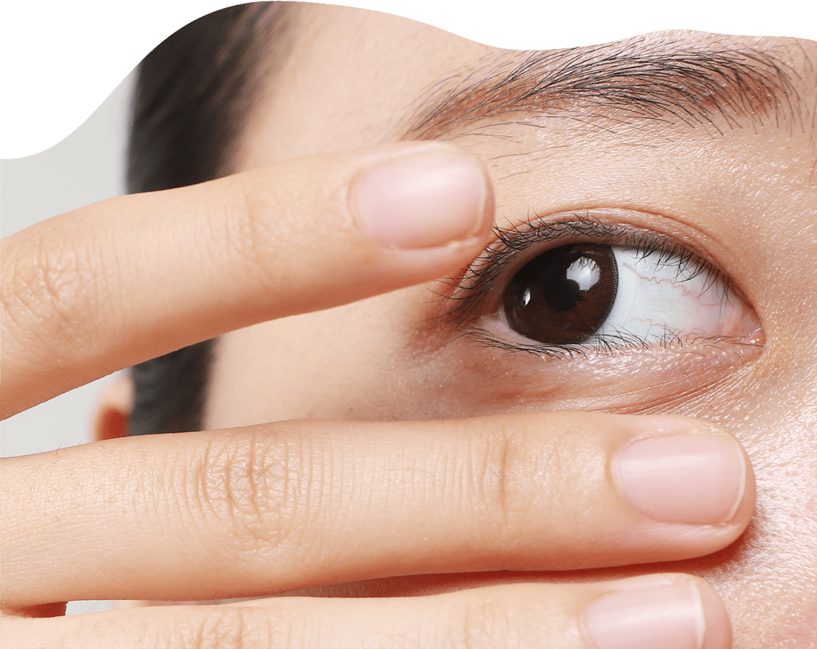 Maschera contorno occhi e labbra bio