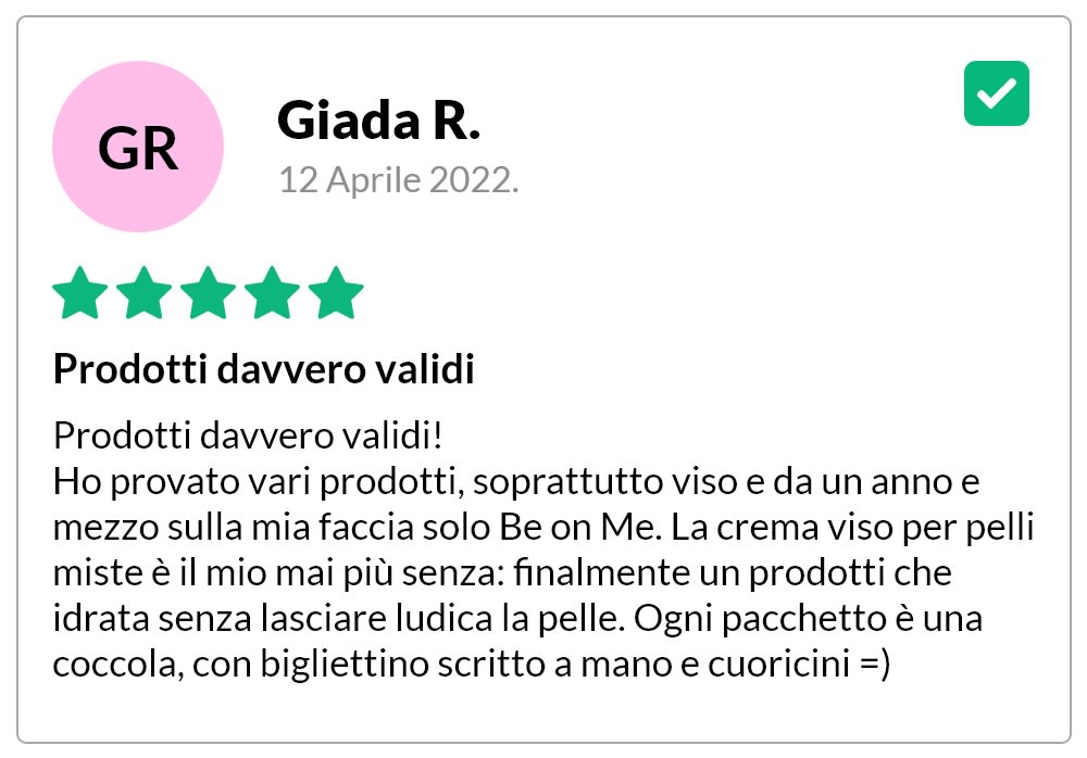 Recensioni BeOnMe