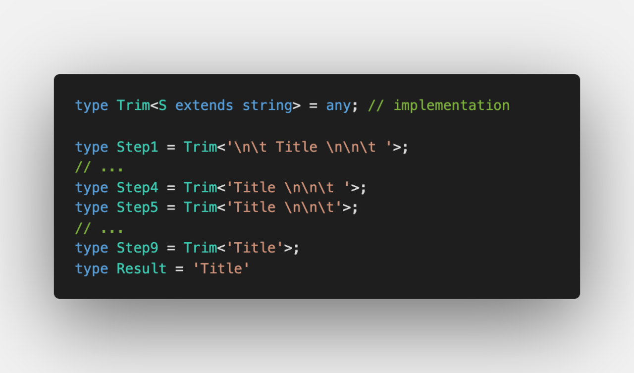 Trim string literal type in typescript beraliv