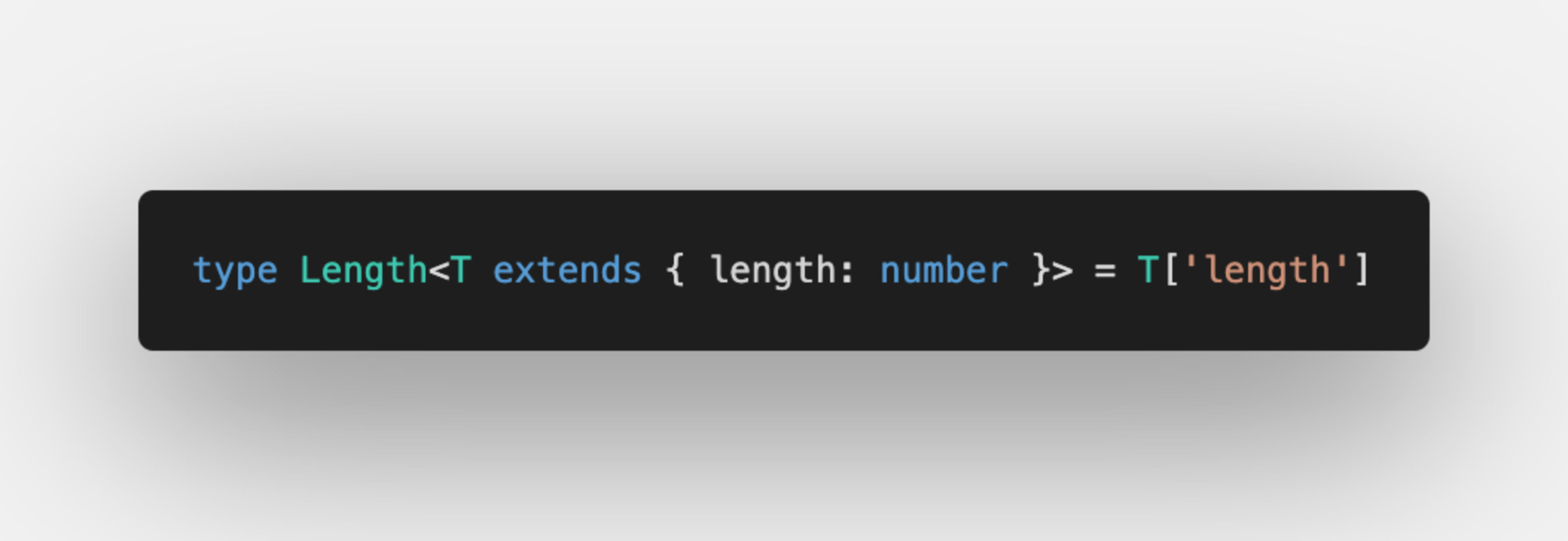 Example of generic constrains