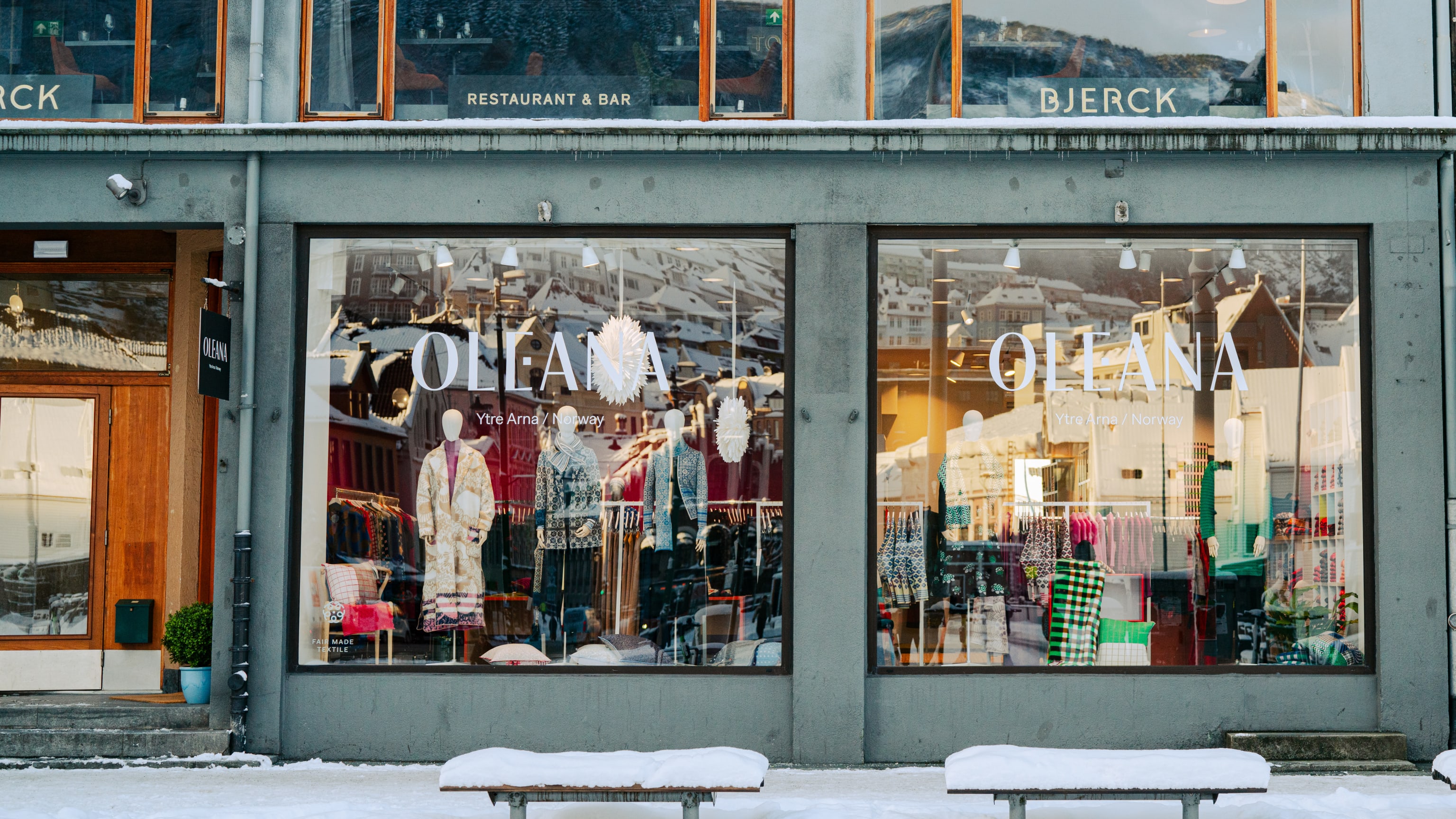 Christmas shopping in Bergen