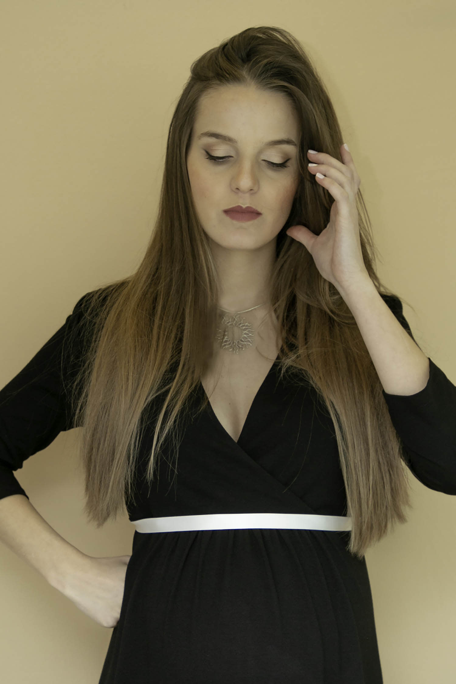 Maternity Dress Crossover Nursing VNeck Mamala Maternity Boutique