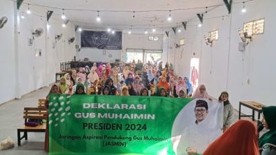 JASMIN Wilayah Babat Lamongan Deklarasi Gus Muhaimin Presiden 2024