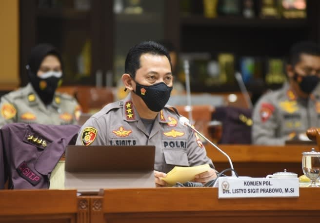 Presiden Jokowi Akan Melantik Listyo Sigit Prabowo Sebagai Kapolri Hari ini