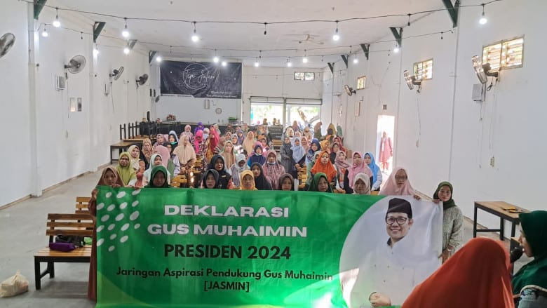 JASMIN Wilayah Babat Lamongan Deklarasi Gus Muhaimin Presiden 2024