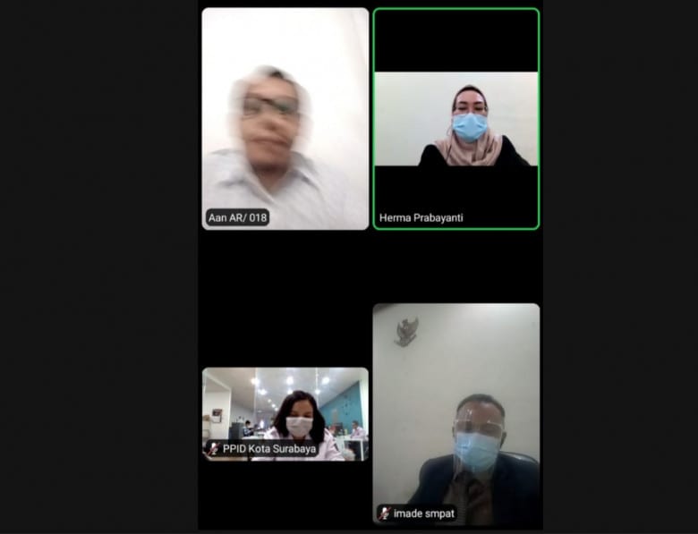 Kuasa Hukum Pemkot Kota Surabaya Berbelit-belit saat Sidang Komisi Informasi Publik