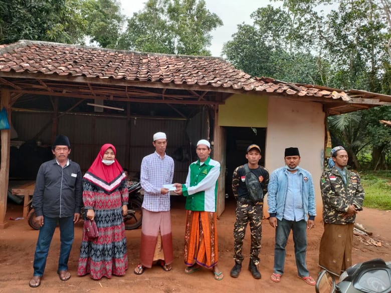 Kader Ansor Bangkalan Peduli Korban Puting Beliung