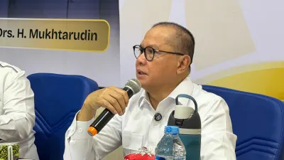 Sambangi BP3MI Kalsel, Menteri Mukhtarudin Minta Pegawai Tinggalkan Mindset Lama