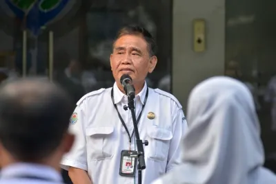 Apel Pagi: Tekankan Disiplin, Etos Kerja dan Pemanfaatan IT
