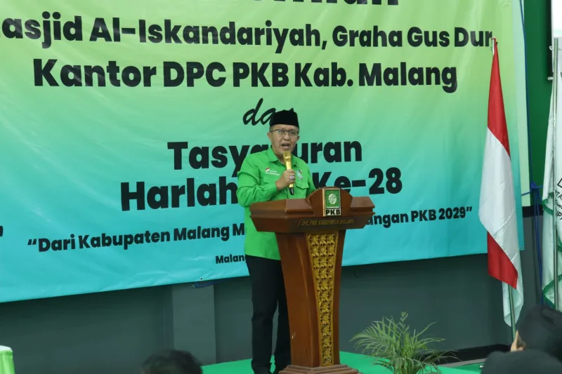 Kantor Baru Diresmikan, PKB Kabupaten Malang Target Menang di Pemilu 2029