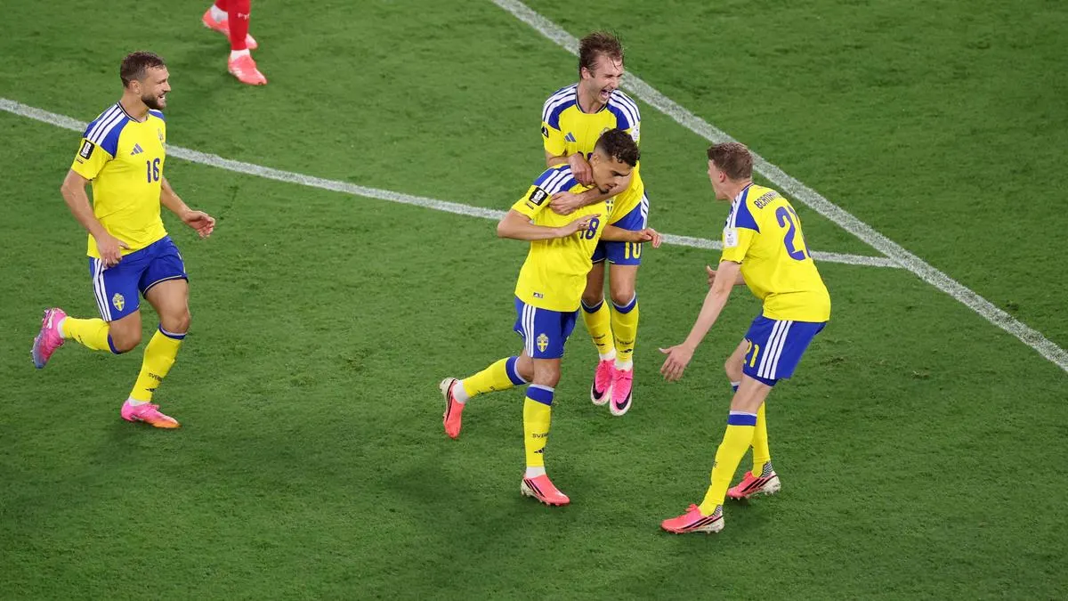 Why did Yasin Ayari not celebrate his goal for Sweden against Tunisia in FIFA World Cup 2026?