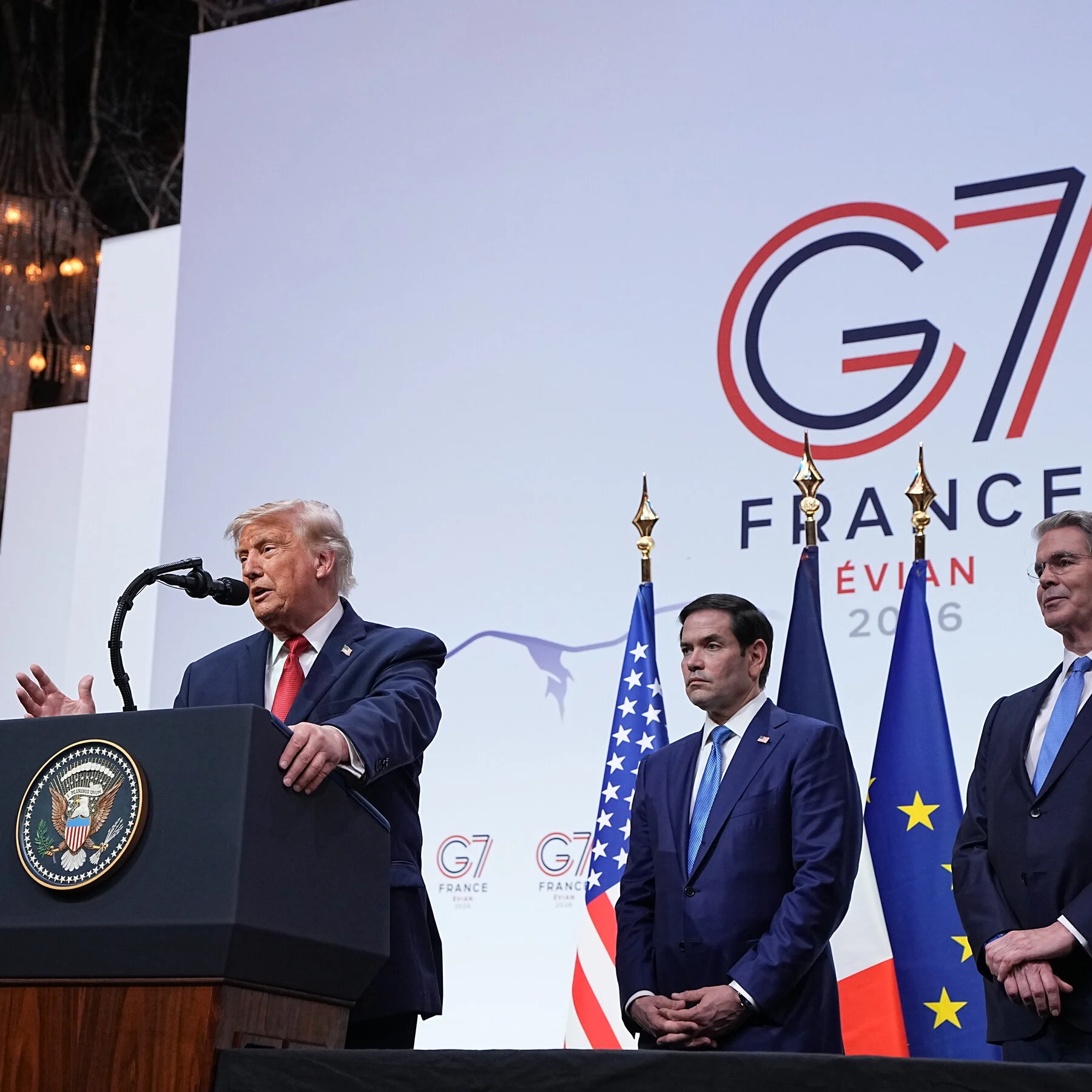 U.S. Details Agreement With Iran as Trump Departs G7 Summit